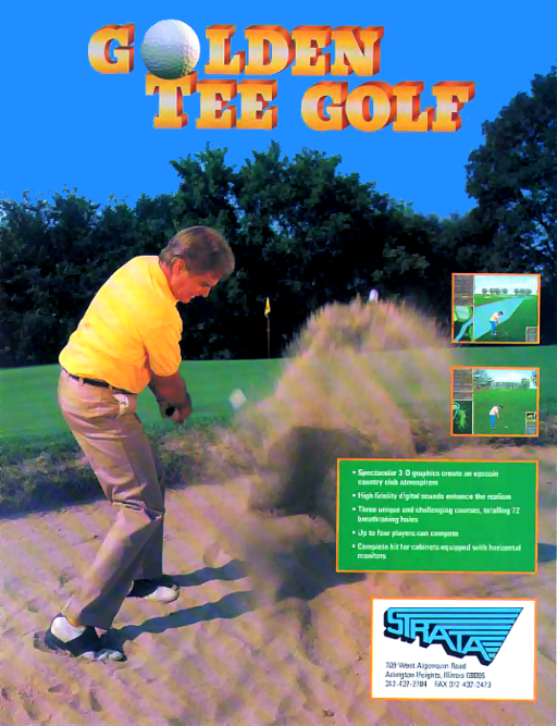 Golden Tee Golf (Joystick, v3.1) Game Cover